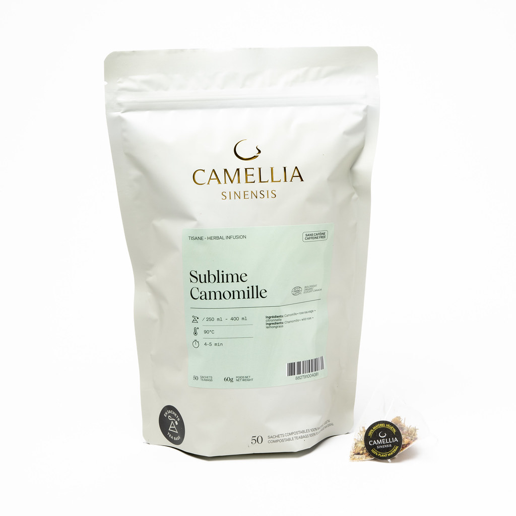 Thé Camellia La Sublime Bio (50 sachets)