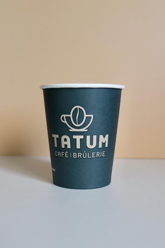 Verre carton Tatum 8 oz simple paroi (1000/cs)