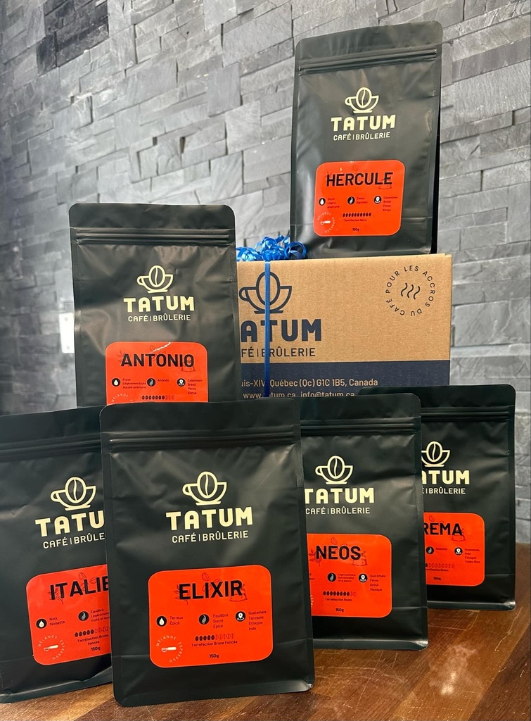 Ensemble dégustation Espresso