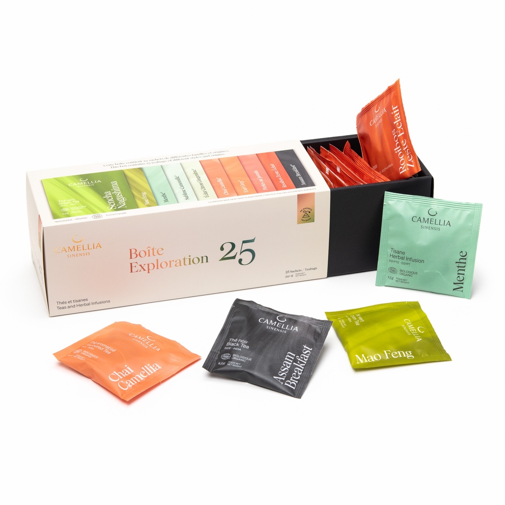 Boite Exploration (25 sachets) 