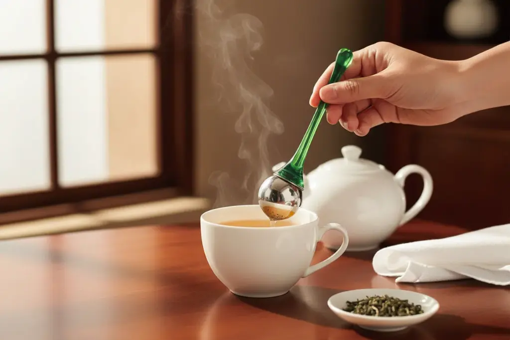 Infuseur à thé avec support