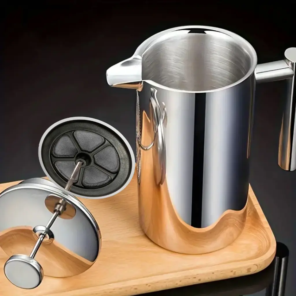 Cafetière à piston double paroi 800ml