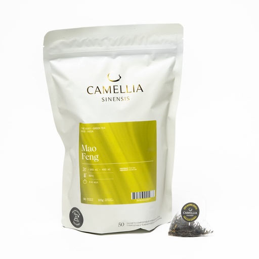 [TC-Mao50] Thé Camellia Mao (50 sachets)