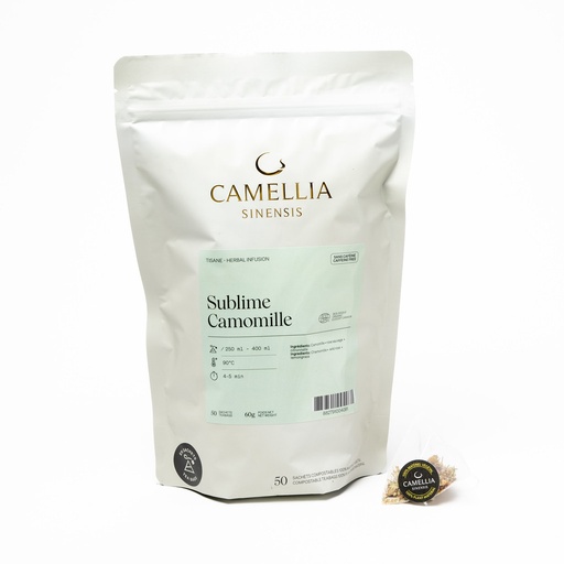 [TC-Sub50] Thé Camellia La Sublime Bio (50 sachets)